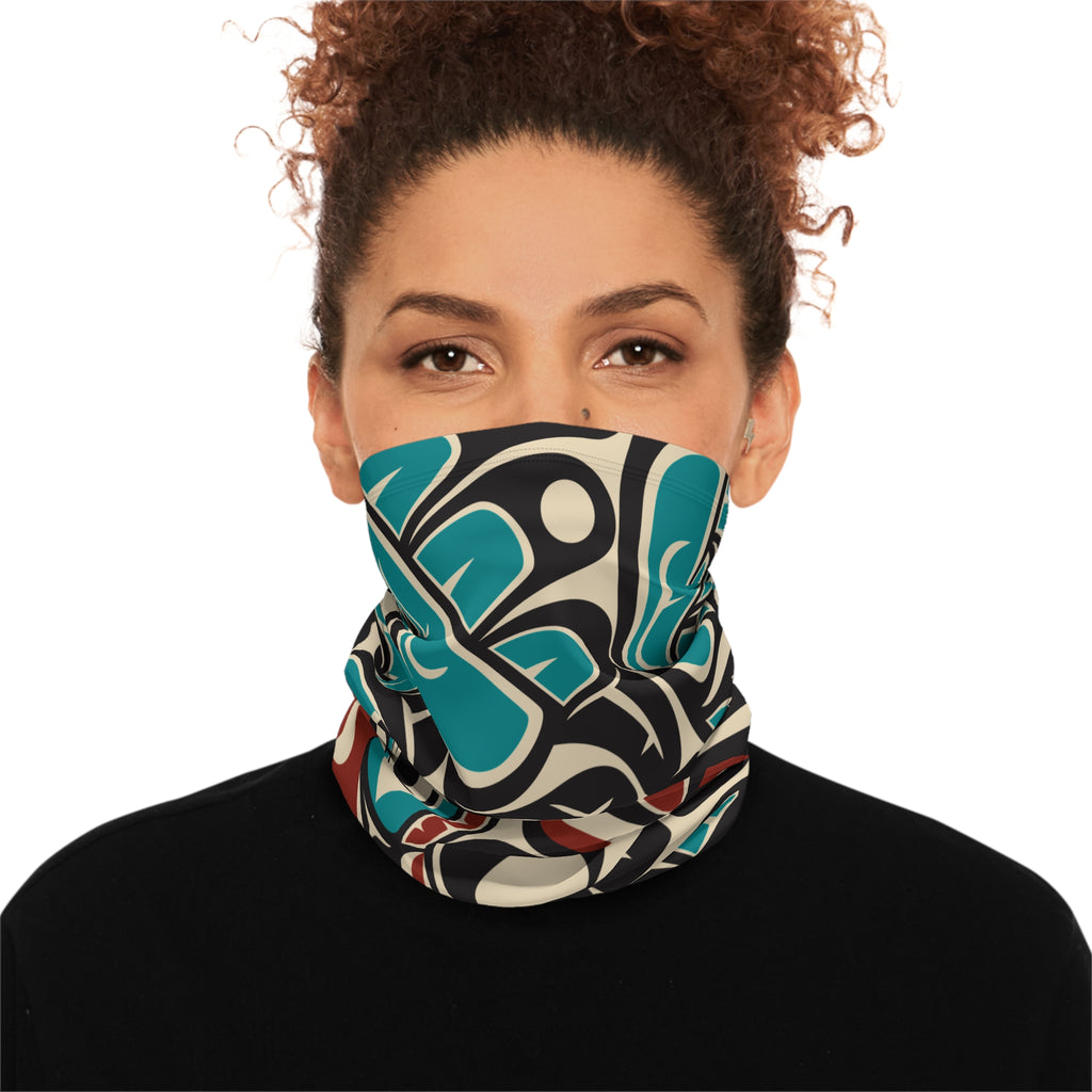 Neck Gaiter, Headband with Drawstring – Signature Hummingbird
