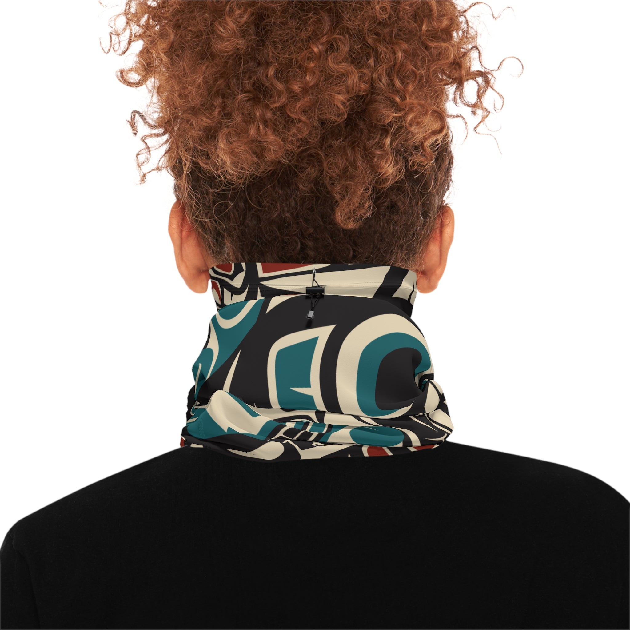 Neck Gaiter, Headband with Drawstring – Signature Orca