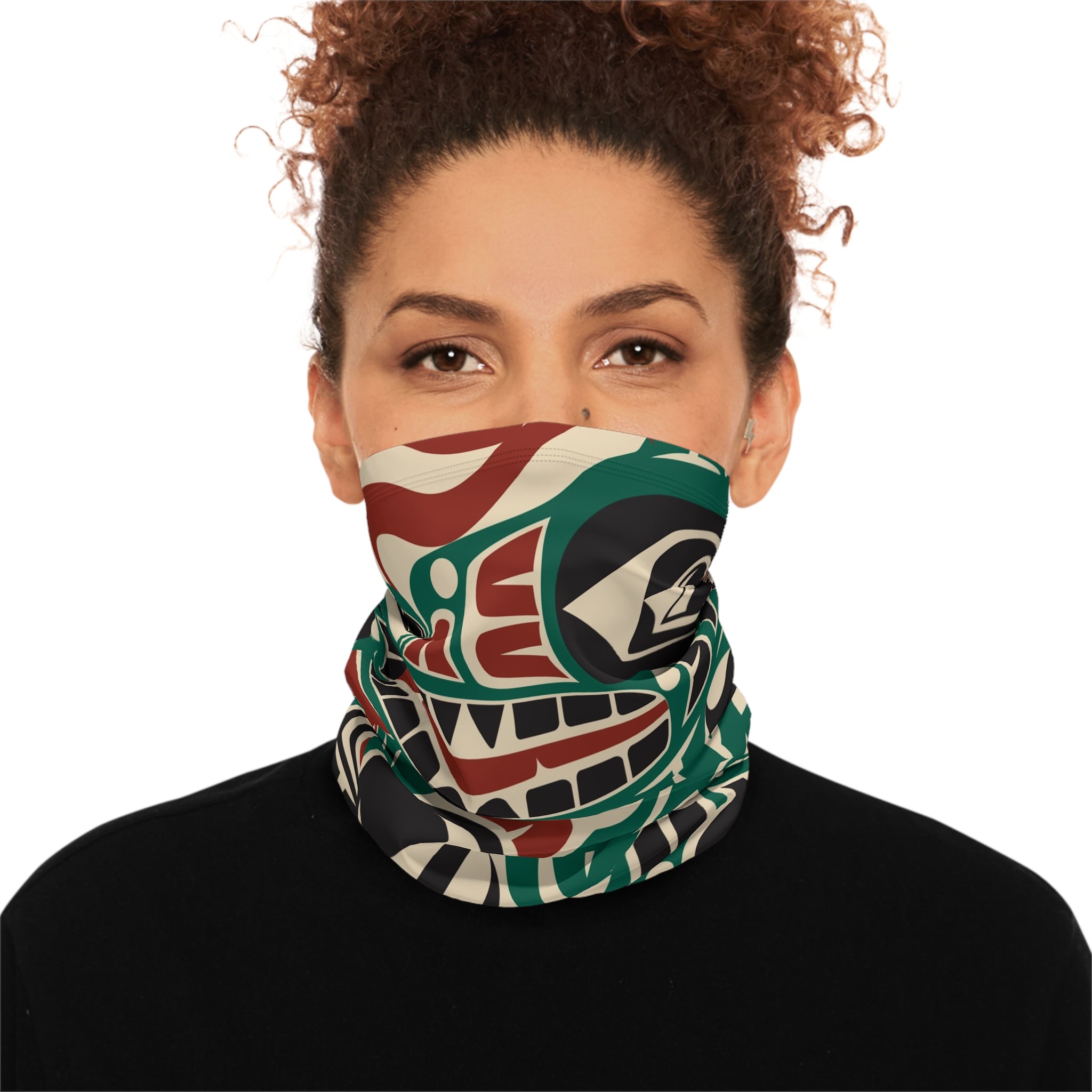 Neck Gaiter, Headband with Drawstring - Signature Sea Monster