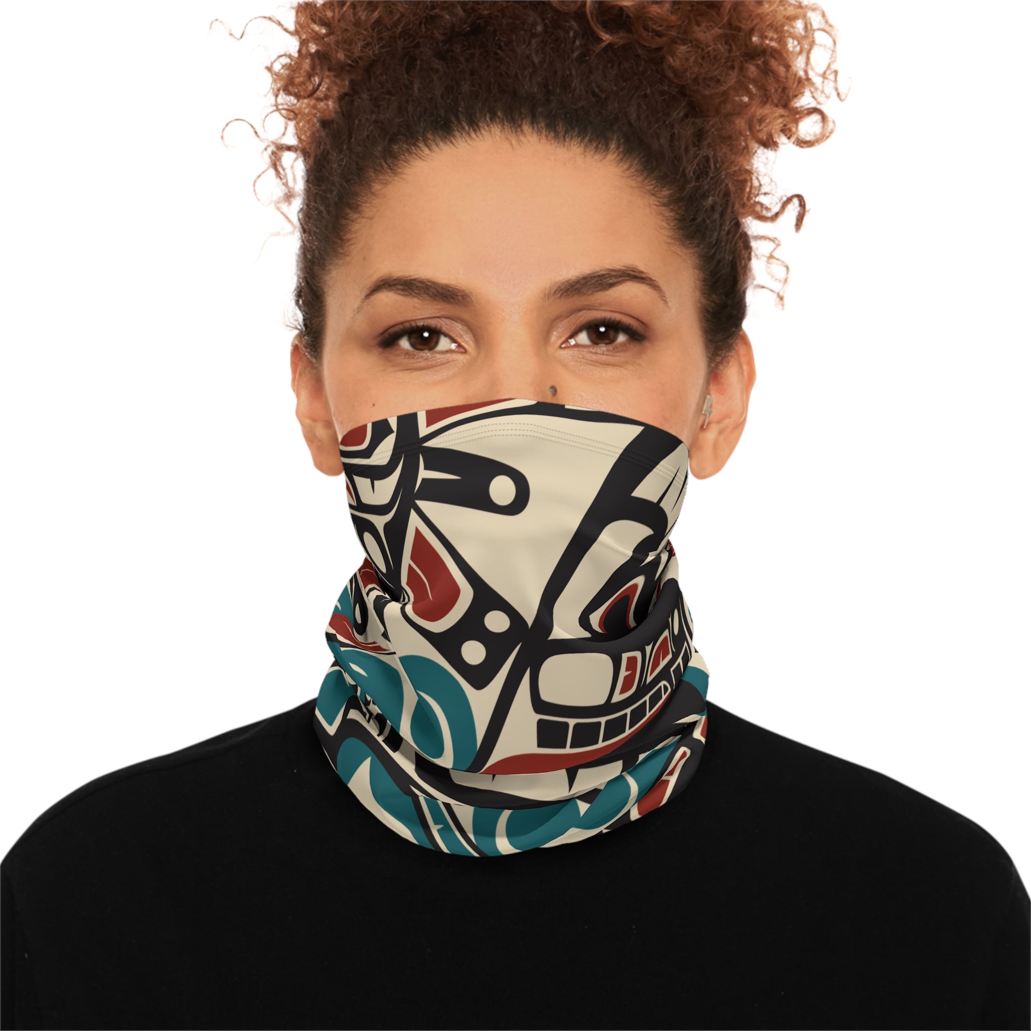 Neck Gaiter, Headband with Drawstring – Signature Orca